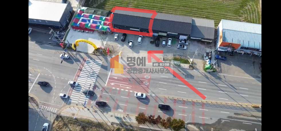 경기 평택시 청룡동 청룡동 70평 교통량 많은 만세로 바로 옆 월세 매물번호 10301 사진 1