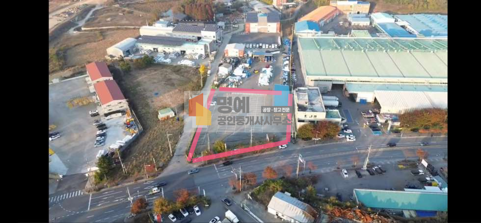 경기 안성시 원곡면 내가천리 야적장 1000평 ,건물60평 ,송탄IC 앞 자동차 관련 월세 매물번호 10342 사진 1