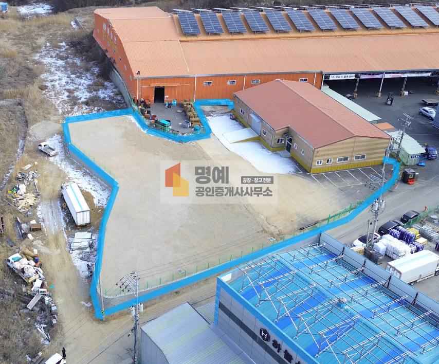 경기 평택시 오성면 죽리 오성 162평 층고 낮은 넓은 마당 월세 매물번호 10270 사진 1