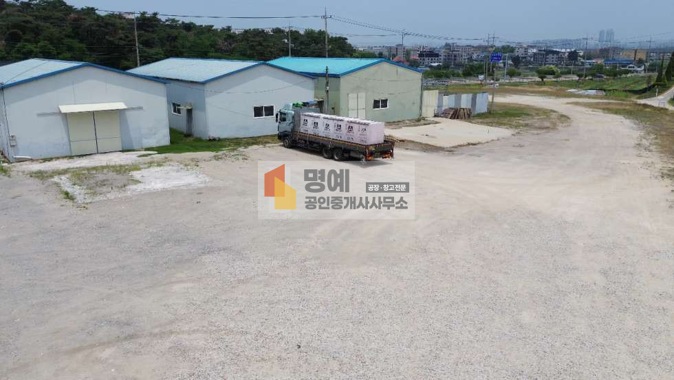 경기 평택시 팽성읍 남산리 가동 팽성읍 창고 대지 1500평 팽성읍80평,민원없는 월세 매물번호 10061 사진 1