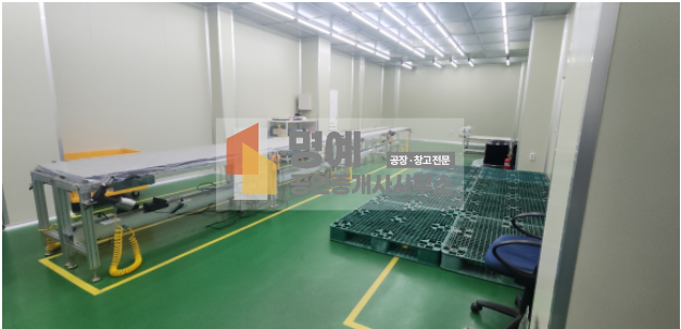 경기 평택시 청북읍 어소리 1동 50평크린룸 1000클라스,150평제조공장,청북소형크린룸 매매 매물번호 10506 사진 2