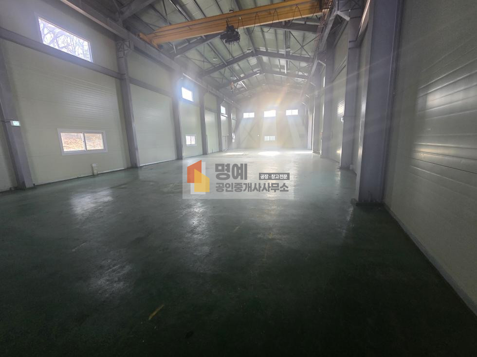 경기 평택시 오성면 죽리 주건축물제4동 건물 133평 사무실 호이스트 ,오폐수직관 월세 매물번호 10635 사진 3