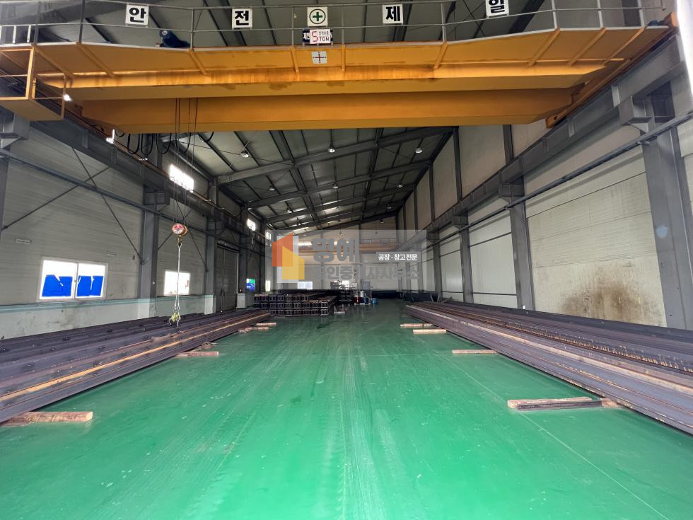 경기 화성효행구 정남면 계향리 7동 화성 정남면 I 160평, 호이스트 2 (7.5t, 5t), 315번 도로 접함, 대형차 가능 월세 매물번호 10849 사진 3