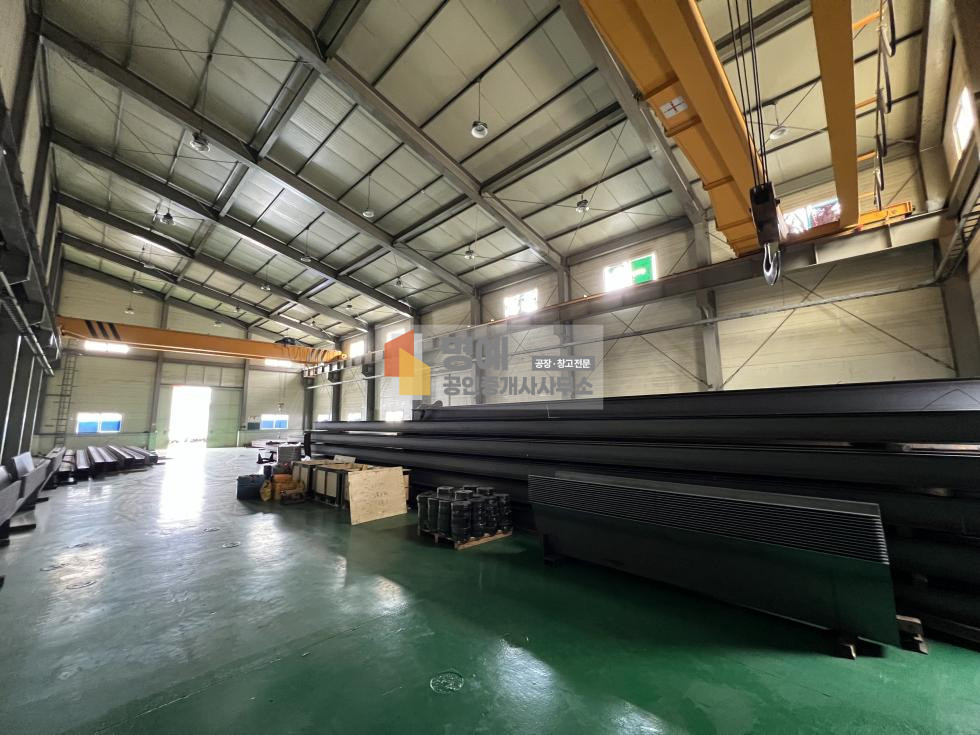 경기 화성효행구 정남면 계향리 7동 화성 정남면 I 160평, 호이스트 2 (7.5t, 5t), 315번 도로 접함, 대형차 가능 월세 매물번호 10849 사진 5
