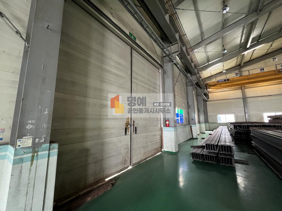 경기 화성효행구 정남면 계향리 7동 화성 정남면 I 160평, 호이스트 2 (7.5t, 5t), 315번 도로 접함, 대형차 가능 월세 매물번호 10849 사진 7