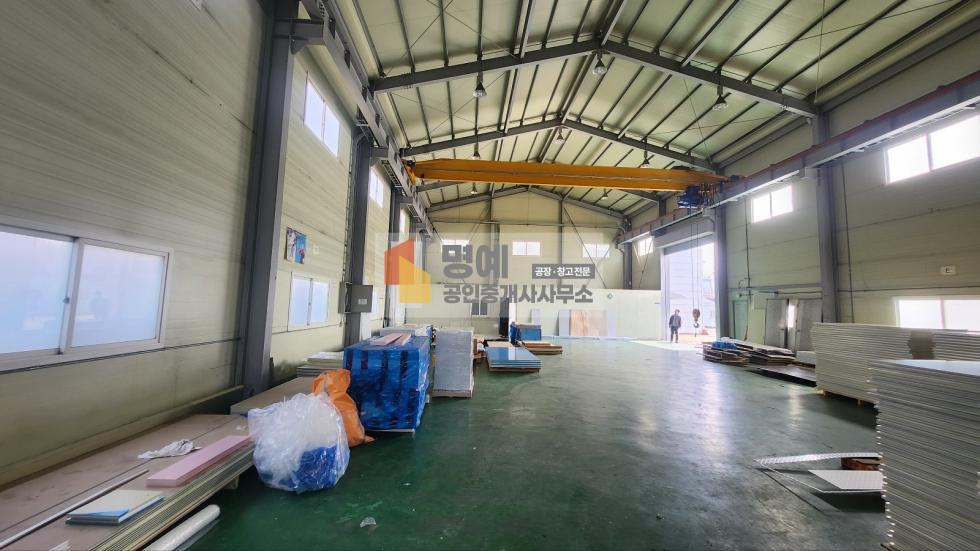 충남 천안서북구 직산읍 마정리 3,4동 건물 2개동 130평 창고 ,호이스트,사무실 월세 매물번호 10823 사진 3