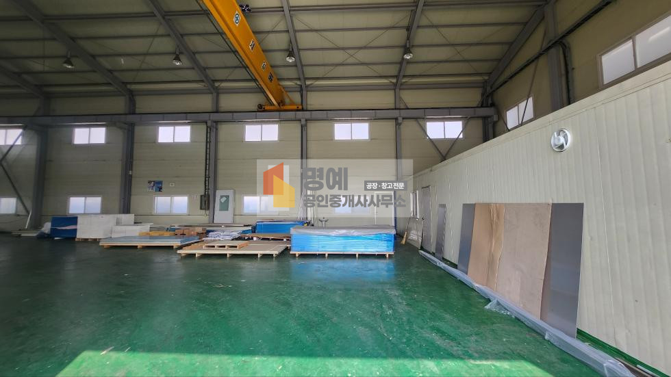 충남 천안서북구 직산읍 마정리 3,4동 건물 2개동 130평 창고 ,호이스트,사무실 월세 매물번호 10823 사진 5