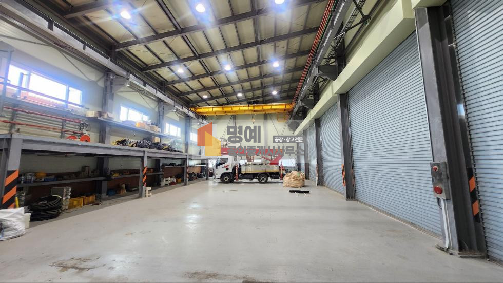 충남 아산시 배미동 1동 건물91평,사무실45평 .가설,호이스트 완비 넓은 마당 600평 월세 매물번호 10730 사진 6