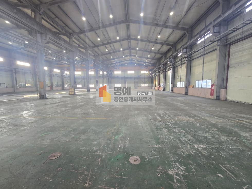 경기 화성만세구 장안면 사곡리 화성대형공장 건물1862평 제조동,호이스트,사무실,기숙사, 매매 매물번호 10651 사진 14