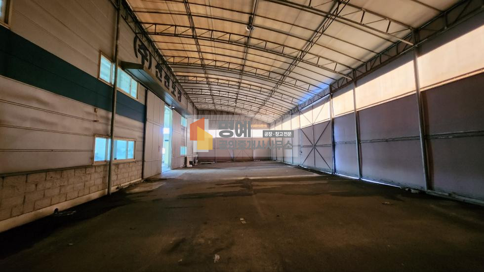 충남 아산시 둔포면 신남리 1,2,3동 건물 약 500평, 야적공간 마당 넓은 공장 ,내부 사무실 월세 매물번호 10680 사진 12