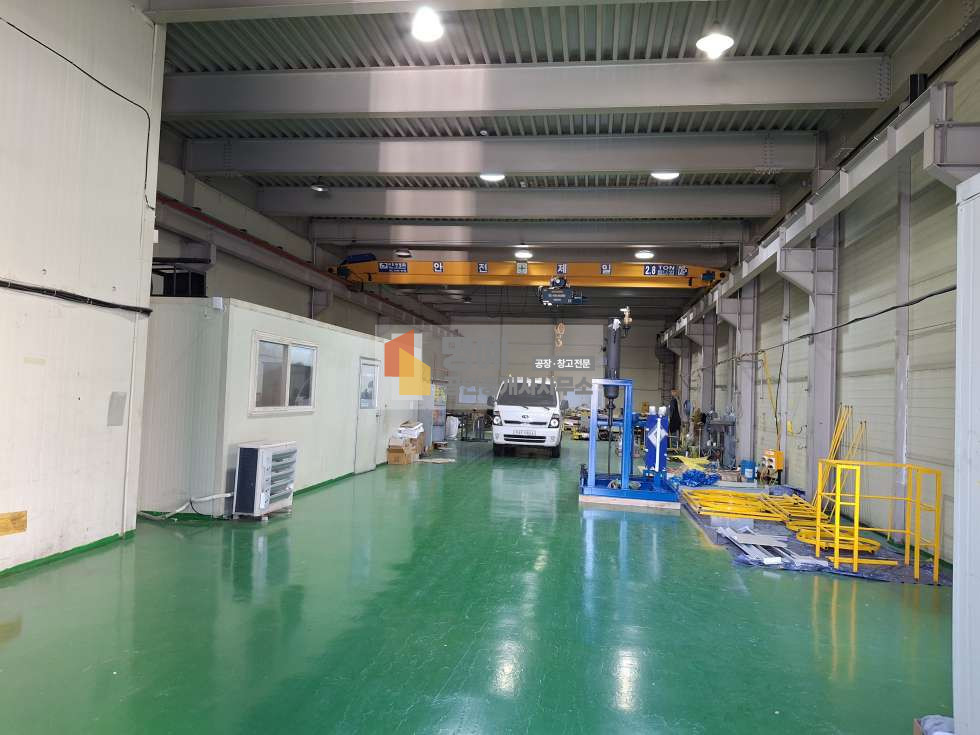 충남 천안서북구 직산읍 모시리 E동 건물110평, 호이스트, 사무실, 트레일러 진입, 월세 매물번호 10387 사진 4