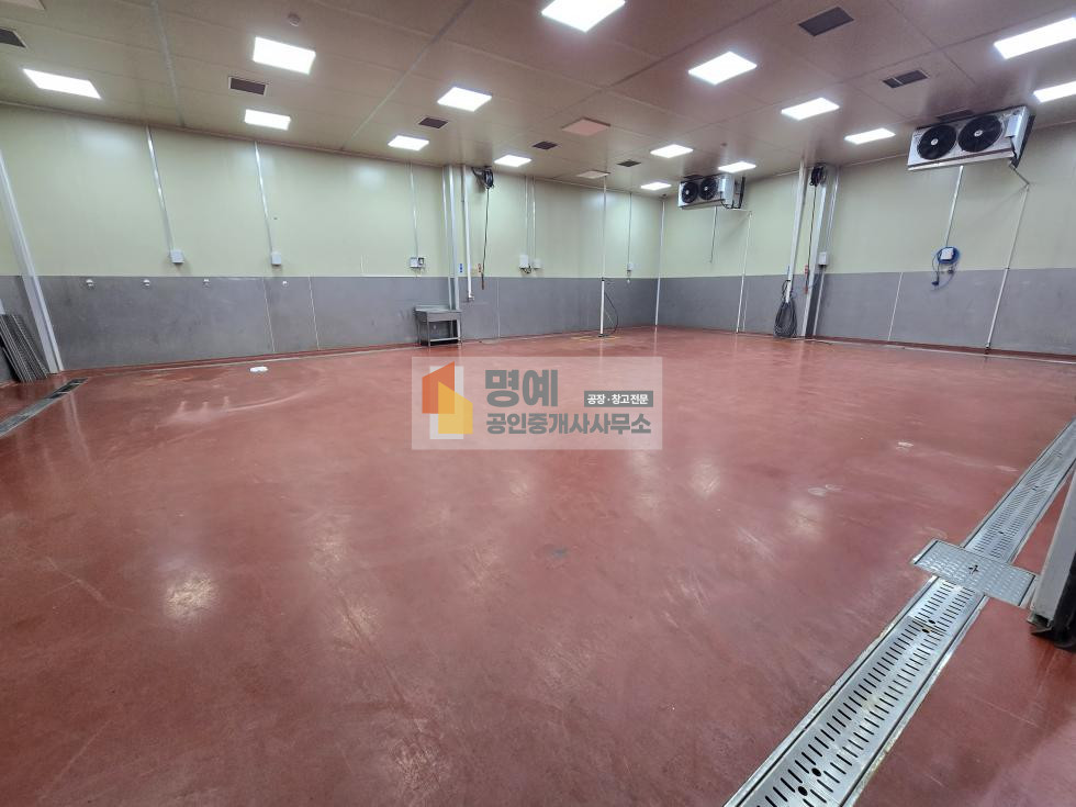 경기 평택시 오성면 신리 주건축물제1동 식품공장 300평 냉동냉장 有 HACCP 넓은부지 공장 월세 매물번호 10364 사진 9