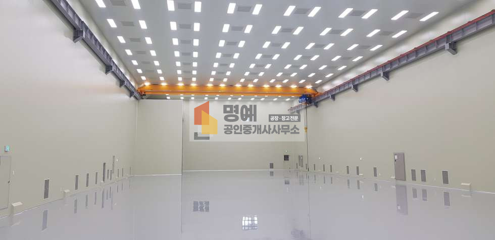 충남 아산시 둔포면 석곡리 단기가능500평크린룸 아산대형크린룸 월세 매물번호 10114 사진 1