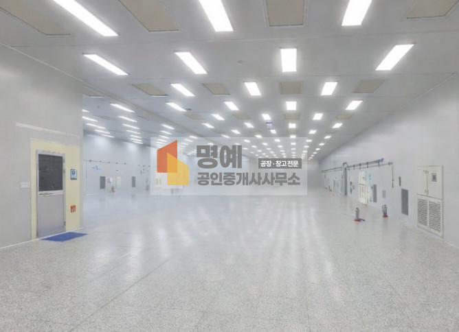 경기 화성만세구 양감면 대양리 A동 화성 1천클라스 관리 크린룸 300평 월세 매물번호 10677 사진 1