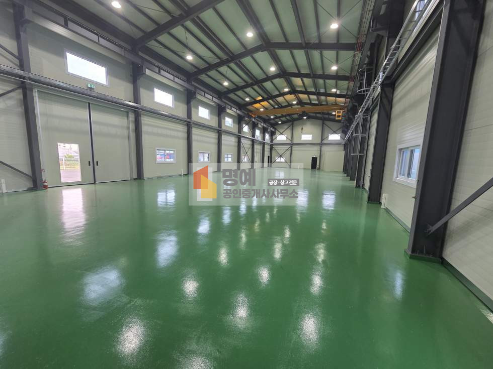 충남 천안서북구 직산읍 군서리 천안 직산 공장임대 건물150평대 단독마당 대형차진입 호이스트 신축 월세 매물번호 10945 사진 9