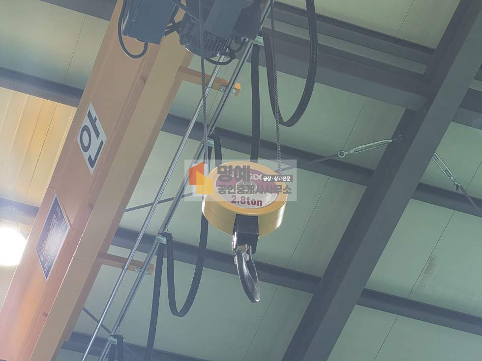 충남 천안서북구 직산읍 군서리 천안 직산 공장임대 건물150평대 단독마당 대형차진입 호이스트 신축 월세 매물번호 10945 사진 13