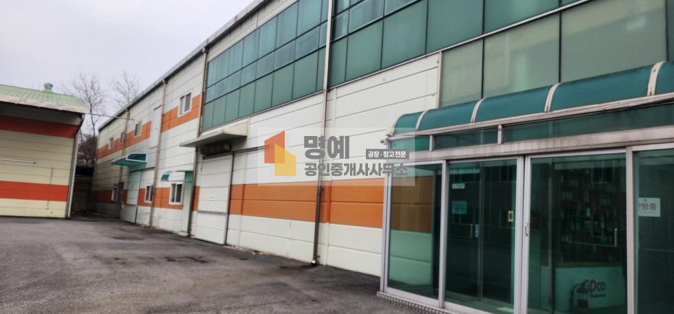 경기 안성시 보개면 적가리 공장,사무실 건물 282평 , 저온창고 133평 월세 매물번호 10542 사진 1