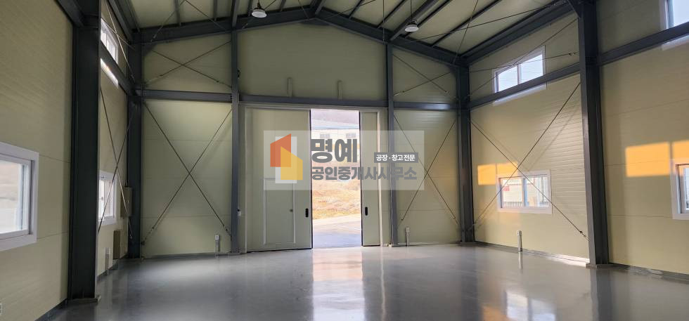 경기 평택시 청북읍 옥길리 평택소형공장임대_단독 신축 60평 오수직관 월세 매물번호 10543 사진 8