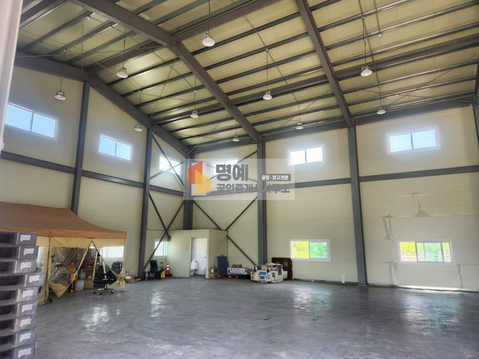 경기 평택시 포승읍 방림리 주건축물제1동 평택 포승 창고 임대 I 건물200평, 넓은 마당, 평택항만 10분, 트레일러가능 월세 매물번호 11127 사진 6