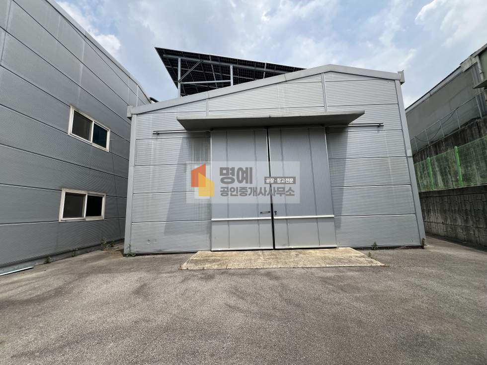 경기 평택시 고덕면 문곡리 주건축물E동 평택 고덕 창고 임대 I 건물96평, 삼성전자인근, IC인근, 넓은 공동마당 월세 매물번호 10333 사진 1