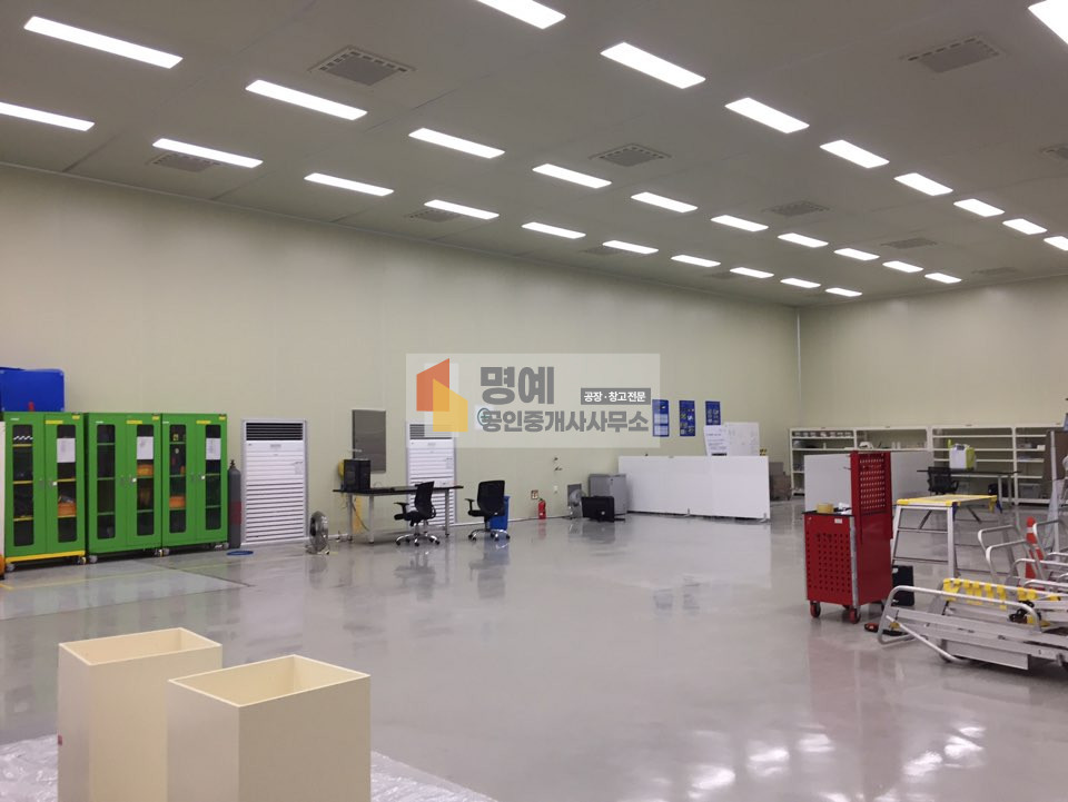 충남 아산시 음봉면 산동리 2동 아산 공장 임대 145평 클린룸, 월세 매물번호 10019 사진 1