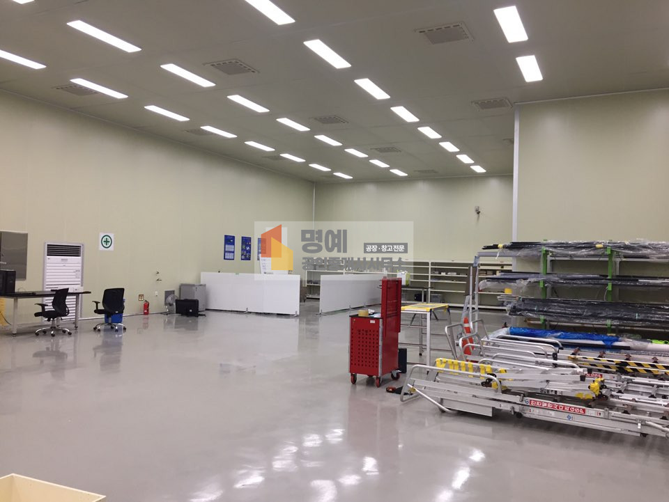 충남 아산시 음봉면 산동리 2동 아산 공장 임대 145평 클린룸, 월세 매물번호 10019 사진 2