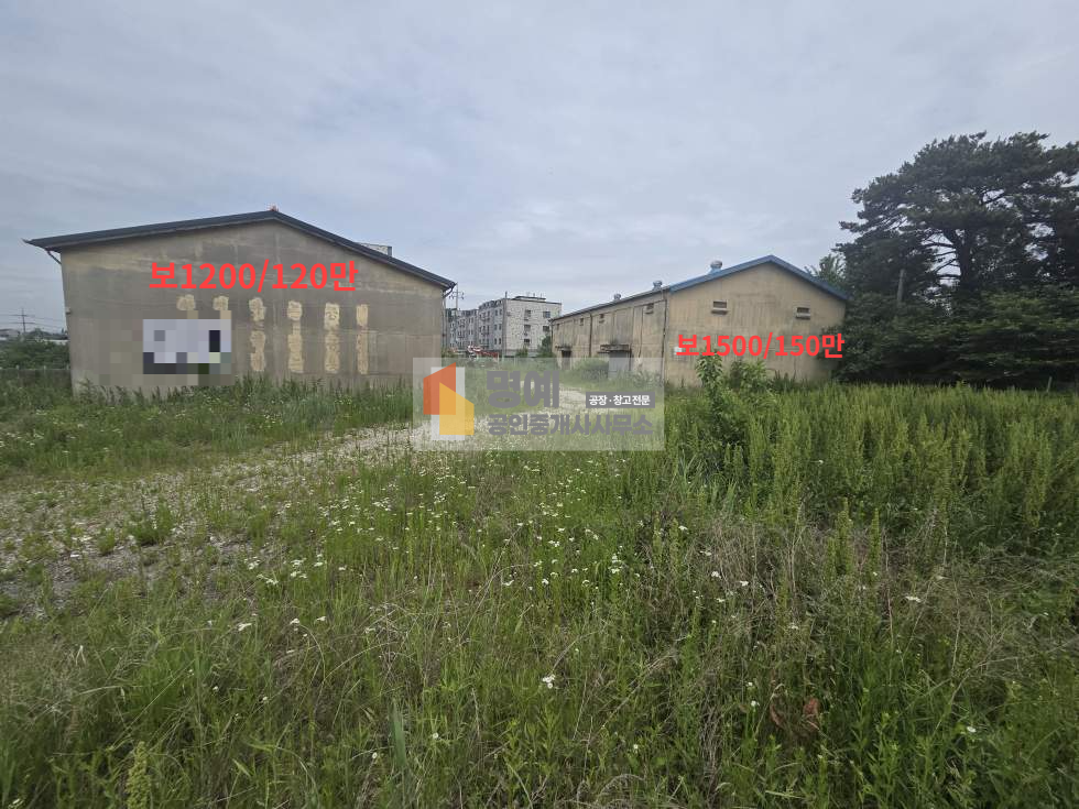충남 아산시 둔포면 관대리 아산 둔포 창고임대 건물 약100평 노후 미곡창고 월세 매물번호 10968 사진 1