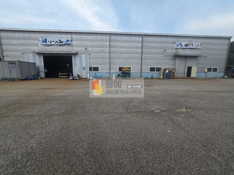 경기 평택시 청북읍 고잔리 주건축물제1동 평택공장임대 185평 전력 200KW 대형차량 월세 매물번호 11197 사진 1