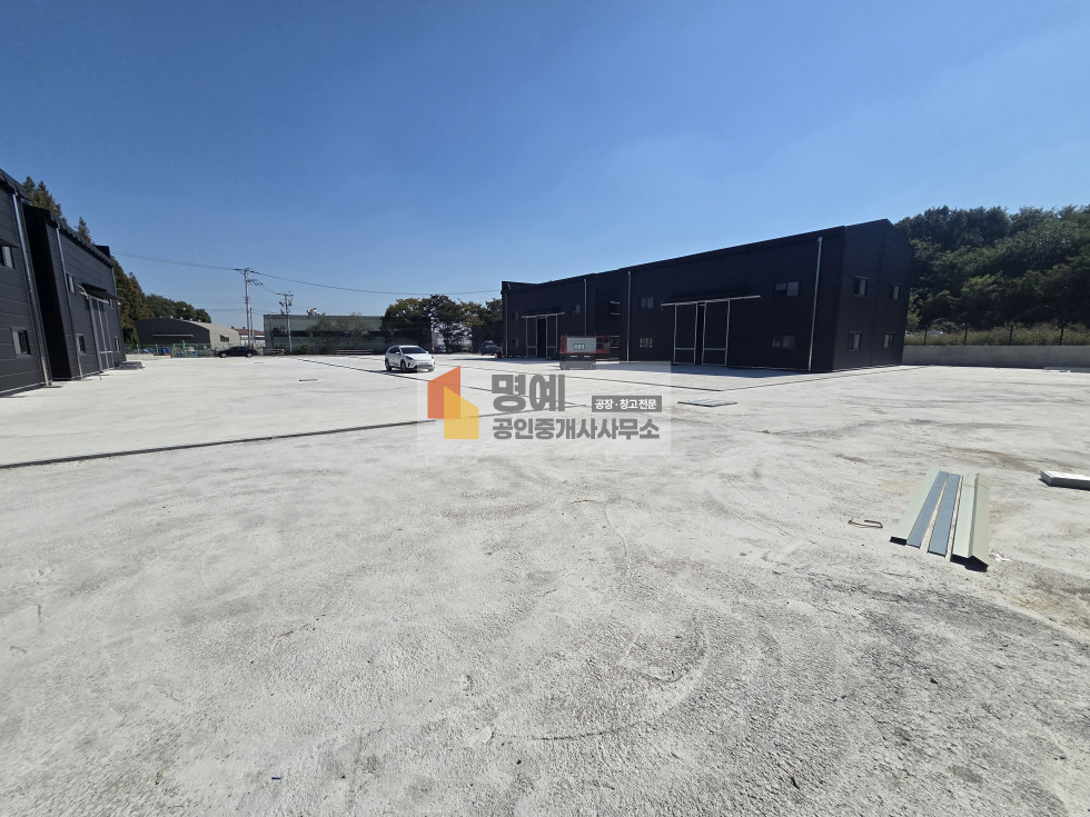 경기 안성시 원곡면 반제리 안성 원곡 신축공장임대 건물 300평(50평*6동) 통임대 월세 매물번호 11274 사진 3